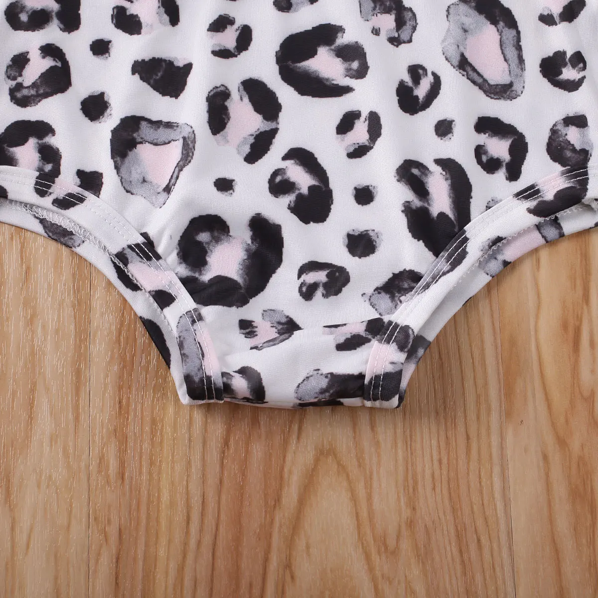 

2020 Summer Newborn Infant Baby Girls Leopard Swimsuit Swimwear Kids Bikini Swimming Suit