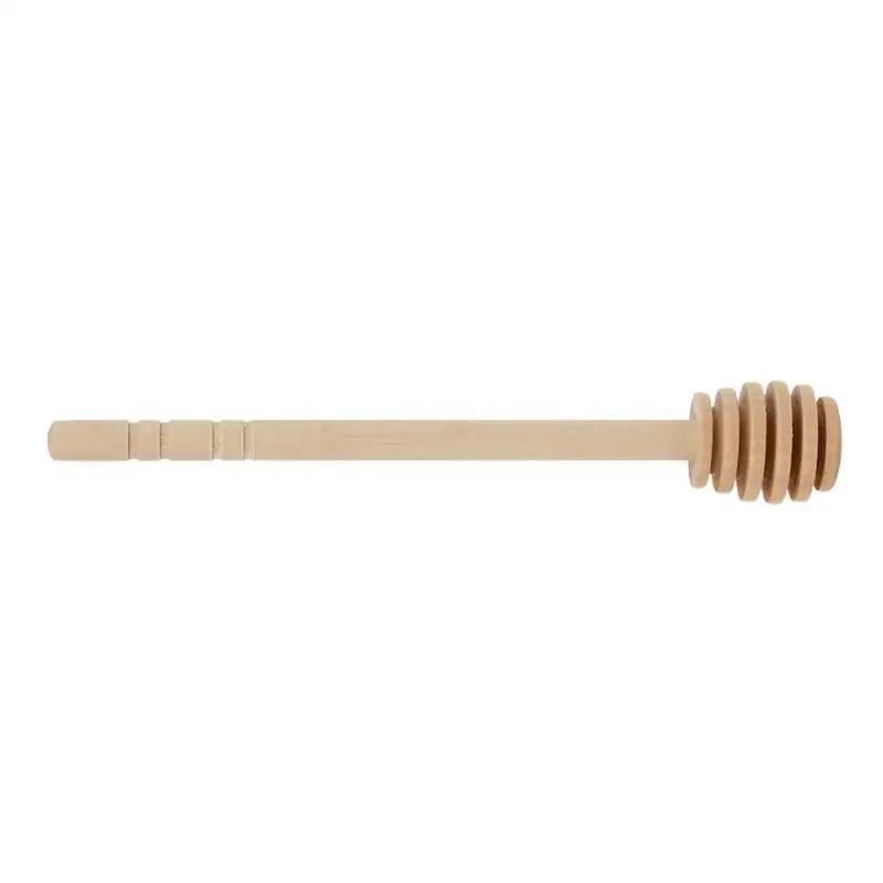 8cm Mini Wooden Honey Stirring Stick Spoon For Coffee Milk Tea Environmentally Friendly Long Handle Mixing | Дом и сад