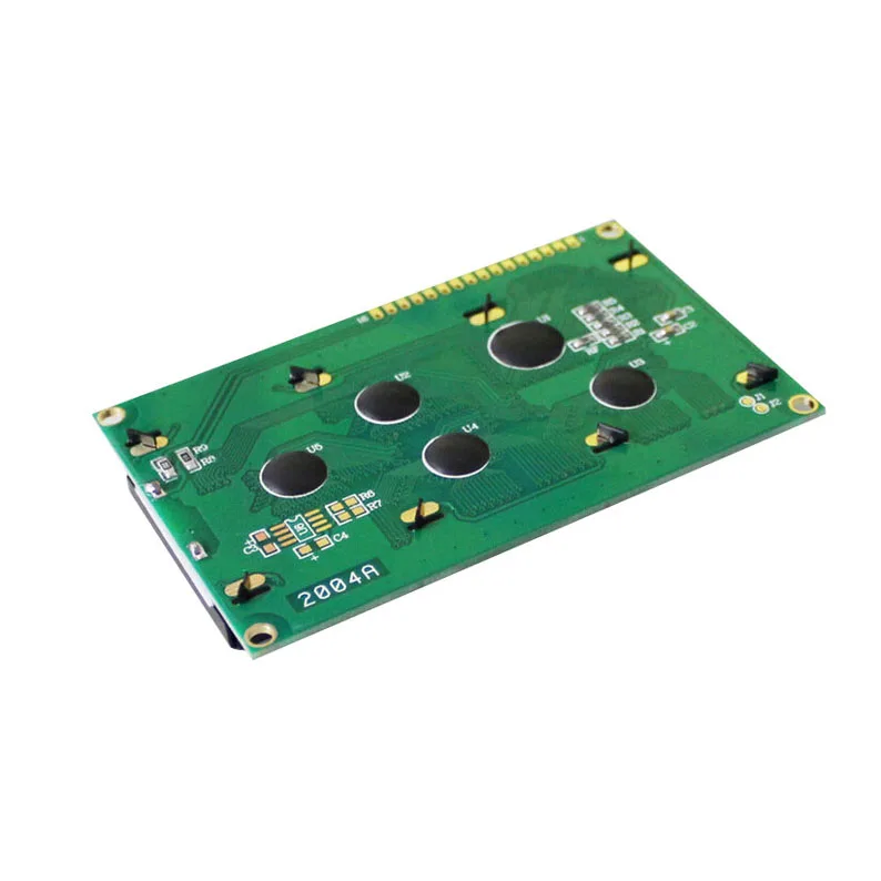 2004A ЖК дисплей модуль монитор lcd 2004 20*4 20X4 5V символ желтый Подсветка экран для IIC 3D