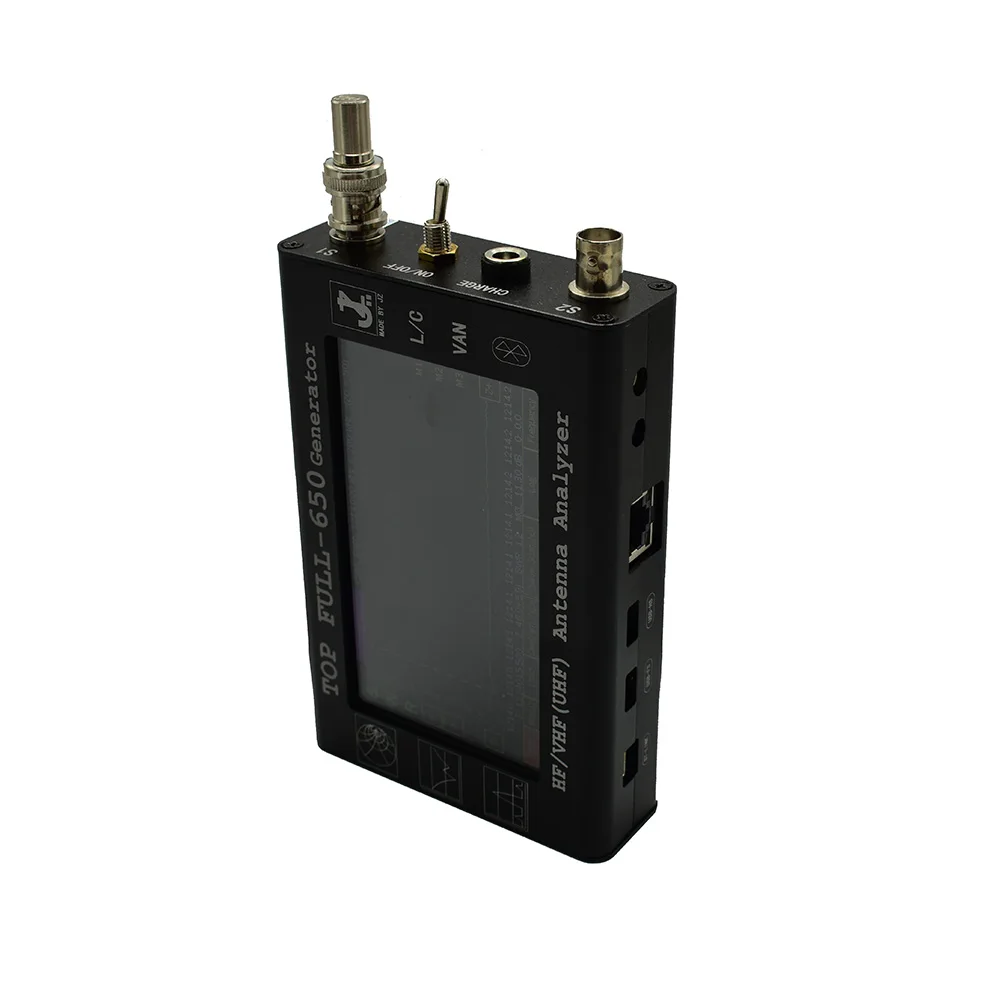 4,3 дюймовый сенсорный экран HF/VHF/UHF lcd 0,1-1300 MHz 1,3 GHz ANT SWR векторный антенный анализатор с аккумулятором 3000mAh