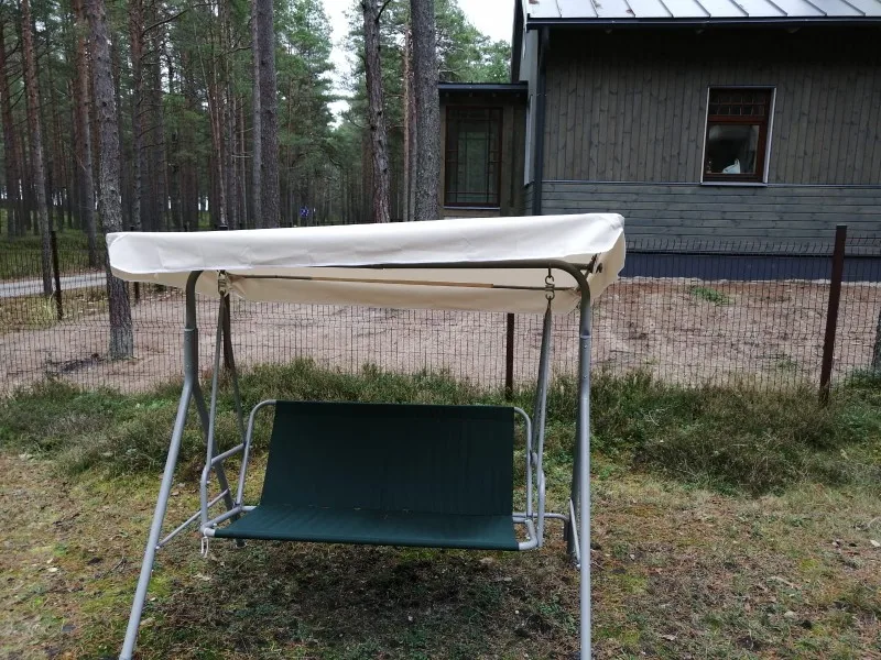 Cnsjmade навес для 2-3seats кресло-качалка 67x4" /170x110 см водонепроницаемый полиэфирный тканевый навес замена, возможен индивидуальный Размер