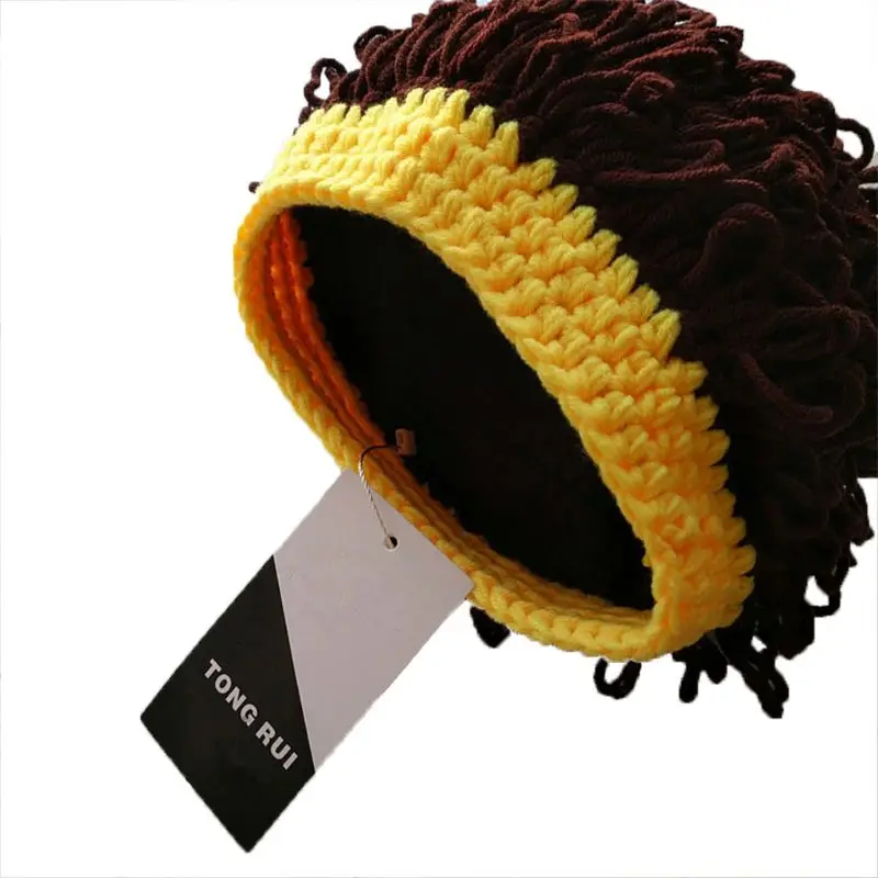 Новинка Милая Детская шапка-парик для малышей детский головной убор вечеринки