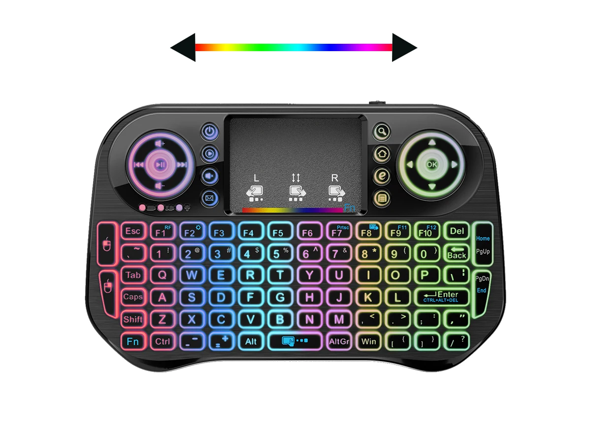 Wireless Keyboard English Language Russian Mini 2.4G i8 Touchpad Mouse Combo for Android TV BOX | Электроника