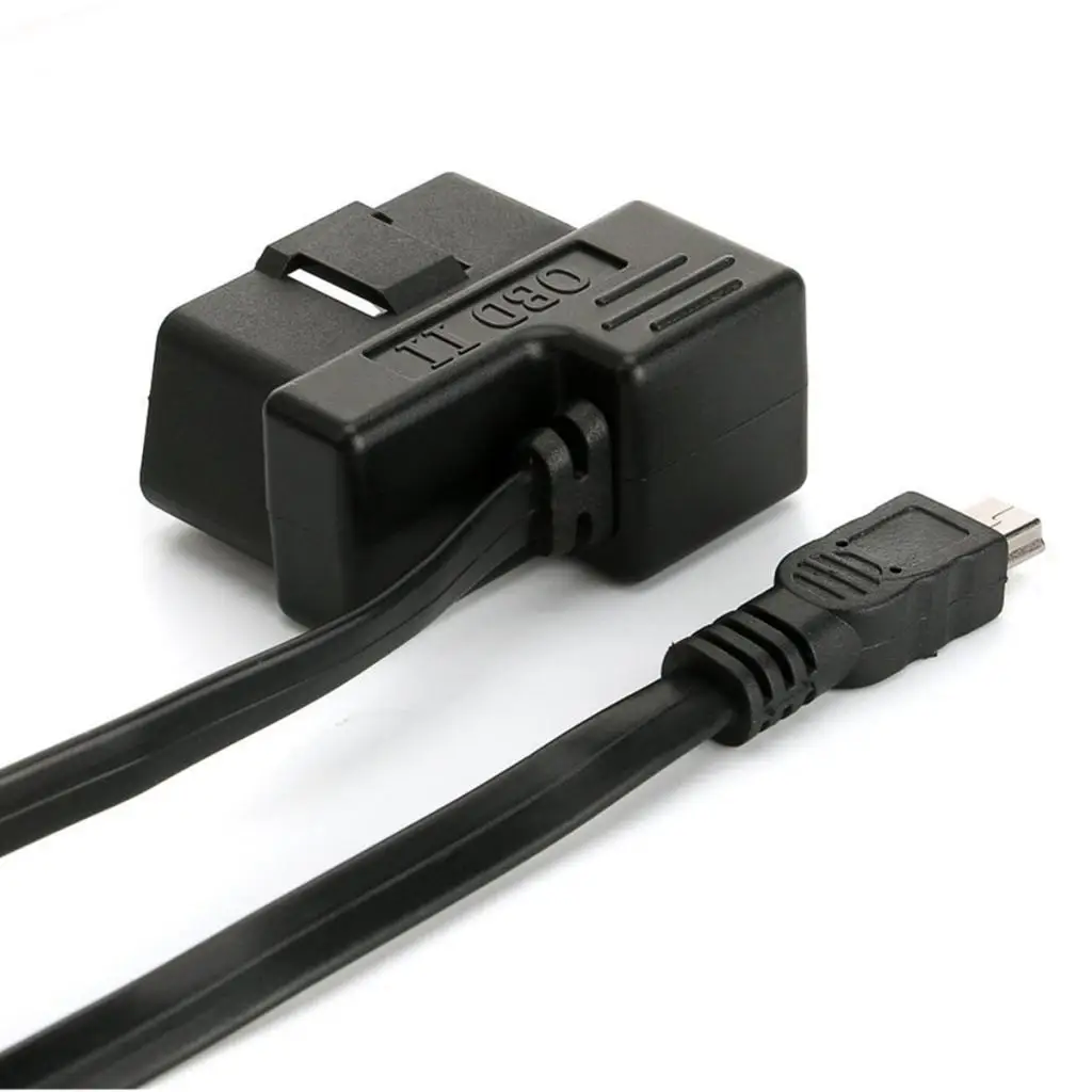 Соединительный кабель OBD 2 с 7 контактами на Mini USB для автомобильных запчастей