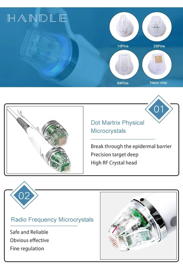 

2021 Newest fractional rf microneedle machine and Body Radio frequency Microneedle Beauty Equipment skin care machine