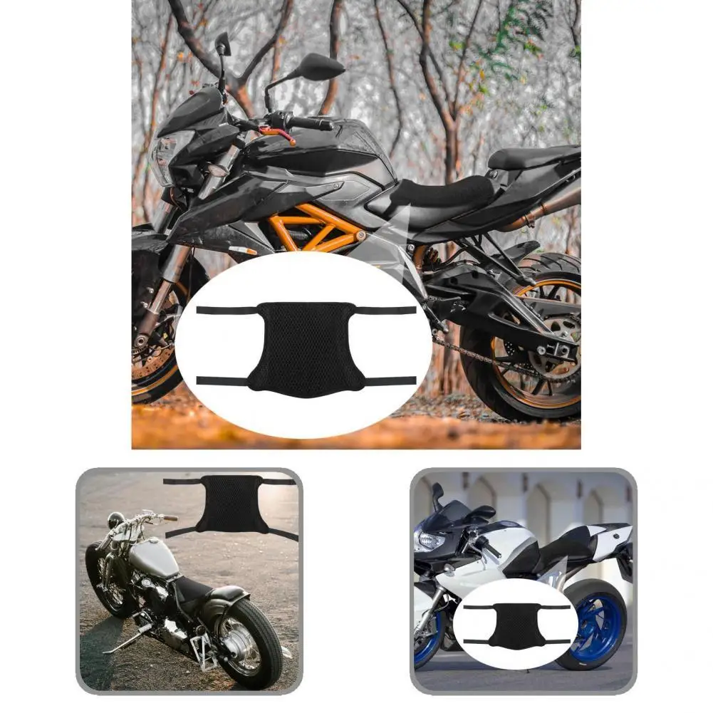 

Delicate Motorcycle Seat Cushion Easy Installation Breathable Mesh Motorcycle Seat Pad Motorcycle Air Cooling Seat