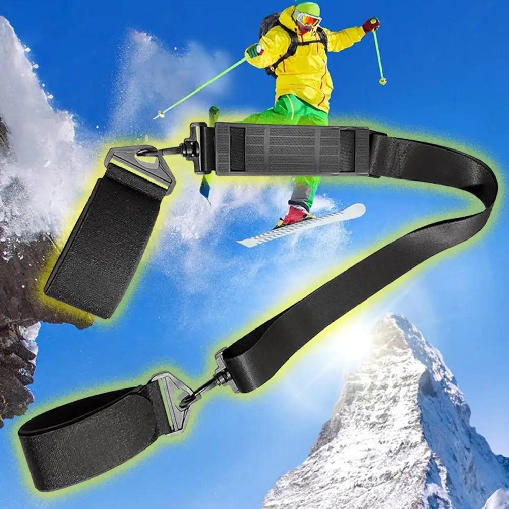 Регулируемый зимний ремень для фиксации сноуборда лыжного столба Наплечная