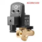 AC110230V шаровой клапан с приводом G12 DN15, дренажный клапан для воздушного компрессора, газового бака