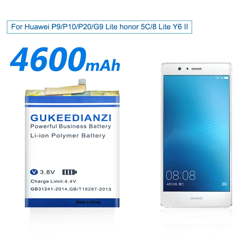 Аккумулятор для Huawei Ascend P1 P2 P6 P7 P8 P9 lite 2017 mini/P8 Max/P8 P10 P20 lite/P9 Plus/Mate P20/P30 Pro|Аккумуляторы