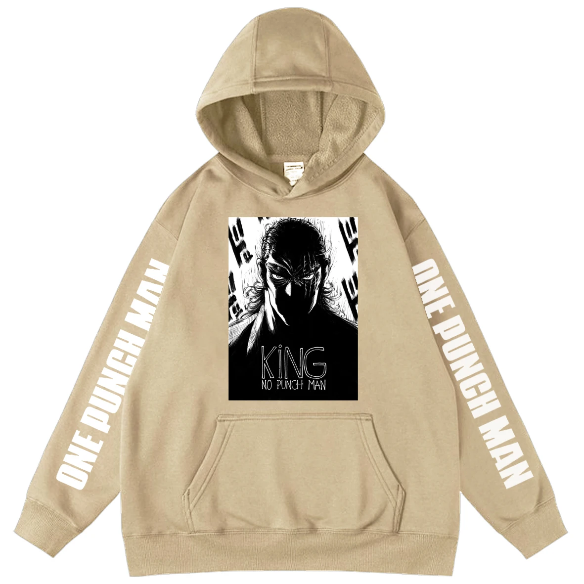 

One Punch Man Printing Anime Characters Men Oversized Hoodies Male Cartoon Pullover Hoodie Sweatshirt Men's Tops Streetwear
