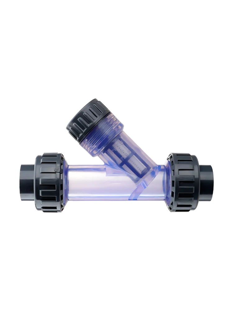 Y Shape Screen Water Filter DN20 for Drip Irrigation PVC Inline Sediment Strainer Protect Emitters From Rust Sand | Дом и сад