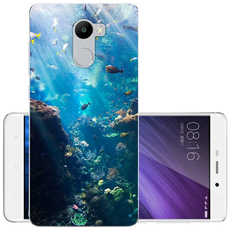 CROWNPRO Мягкий ТПУ для 16 Гб Xiaomi Redmi 4 чехол силиконовый чехол для телефона защитный чехол для Redmi 4 чехол s - Цвет: HDY