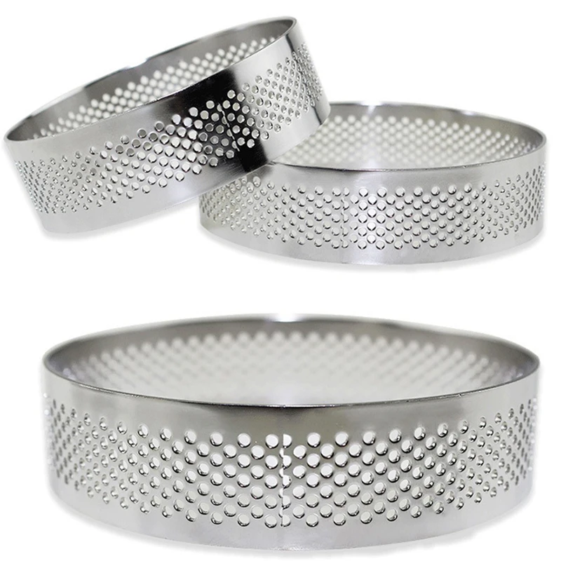 4 размера 6-10 см формы для торта из нержавеющей стали круглое кольцо Мусса форма