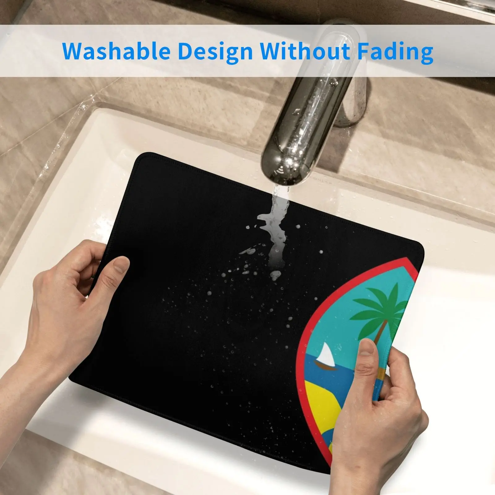 

Guam Seal Mouse Pad 242 Guam 671 Mariana West Pacific Islander Seal