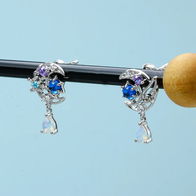 Серьги с волшебной картой &quotСакура&quot сердце для девочки переменчивая Сакура