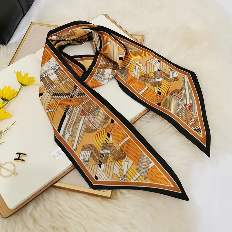 

women scarf silk scarves shawls lady wraps soft decorative for heair bags girl bufanda seda mujer cabello bolsa echarpe ete soie
