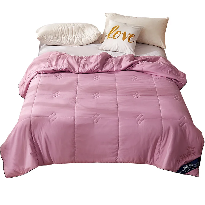 

Summer Washed Cotton Air-conditioning Quilt Soft Throw Blanket Thin Stripe Plaid Comforter Bed Cover Bedspread Coverlet