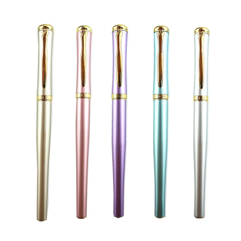 

Luxury Brand Fountain Pen Extra Fine 0.38 Nib School Office Name Ink Pens Gift Stationery