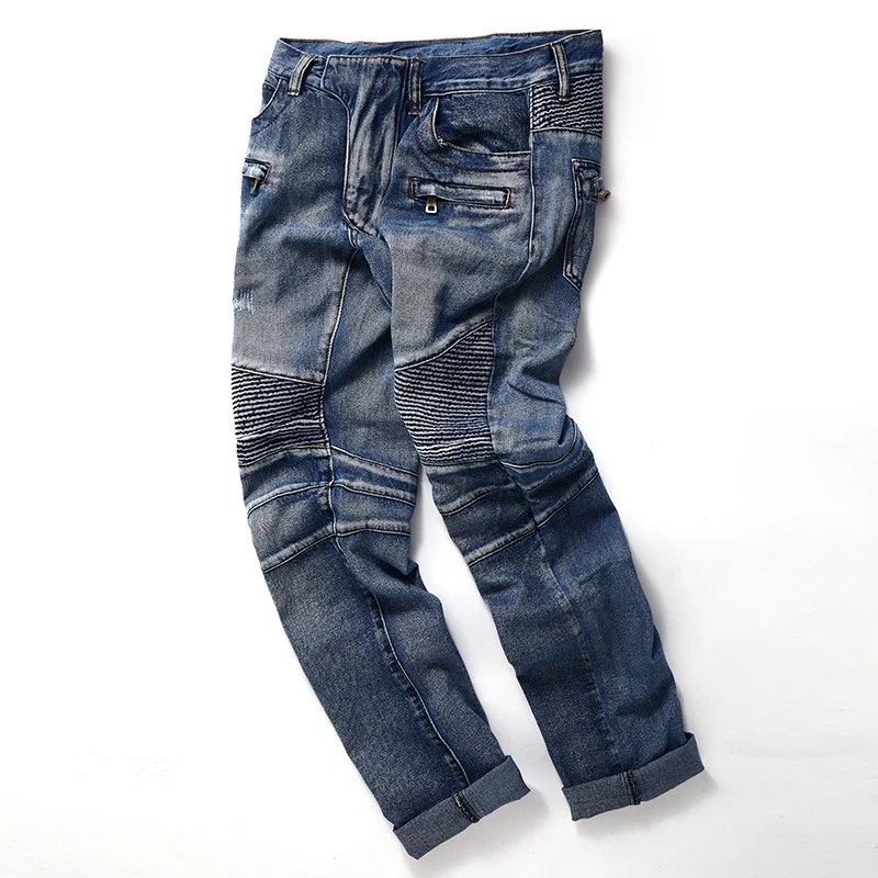 Casual Streetwear Black Slim Fit Jeans Men 2021 Autumn Masculina Letter Jeans Pants Men Trendy Dance Club Skinny Jeans toursers