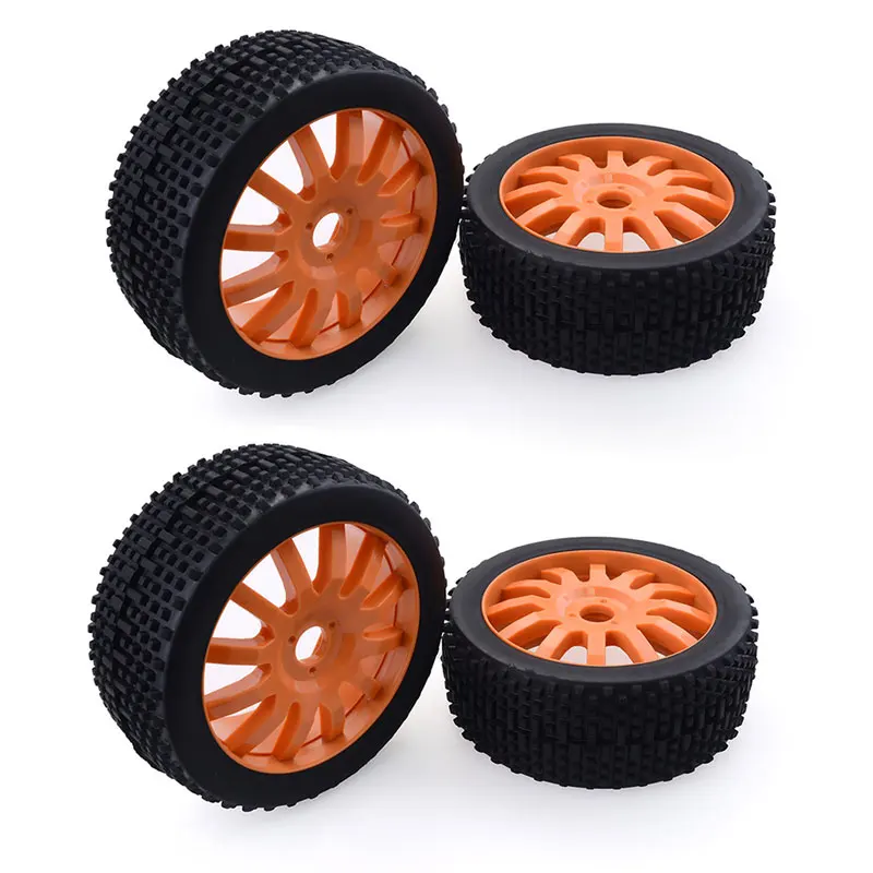 4 шт. 1/8 внедорожные шины для багги шестигранные 17 мм колеса 1:8 HSP Redcar Racing Losi HPI XTR