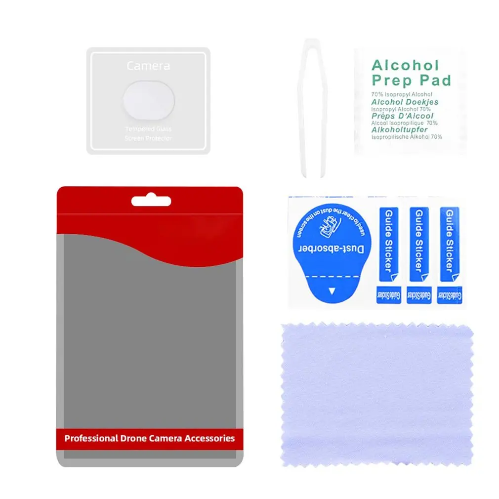 

High Definition Lens Screen Protector For FIMI X8 Mini Anti-Scratch Tempered Glass Lens Film Protective Kits Accessories