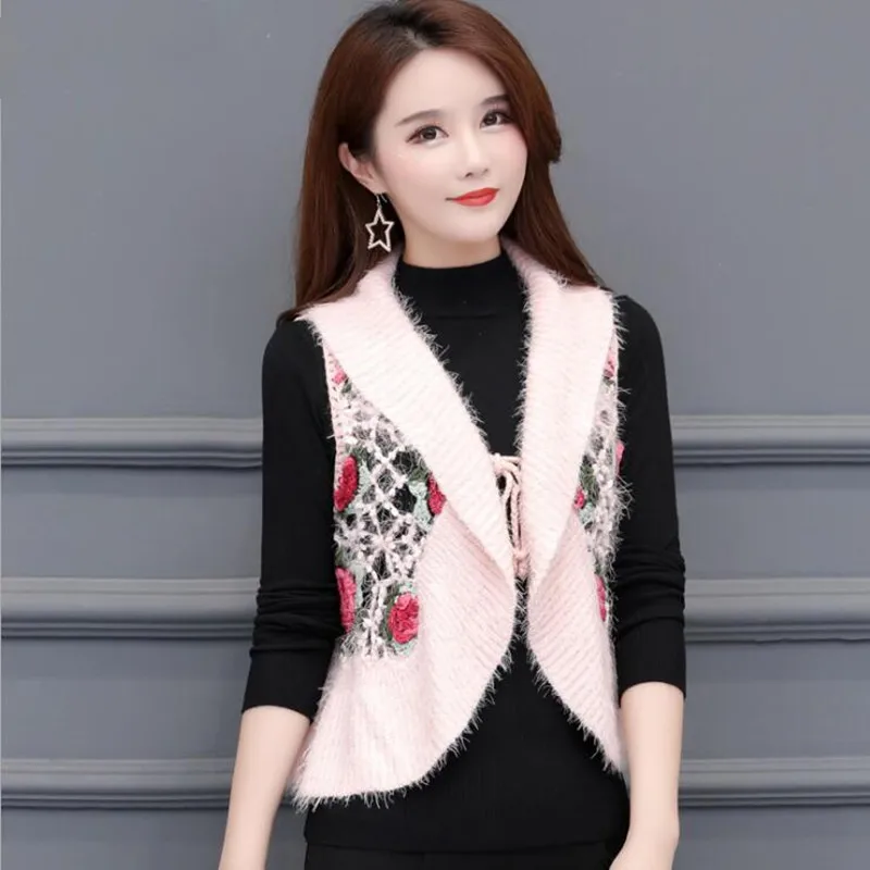 Новое поступление короткий товар модель 2021 года весенний вязаный свитер