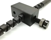 black reciprocating or reversing screw with block 500mm length 25mm diameter