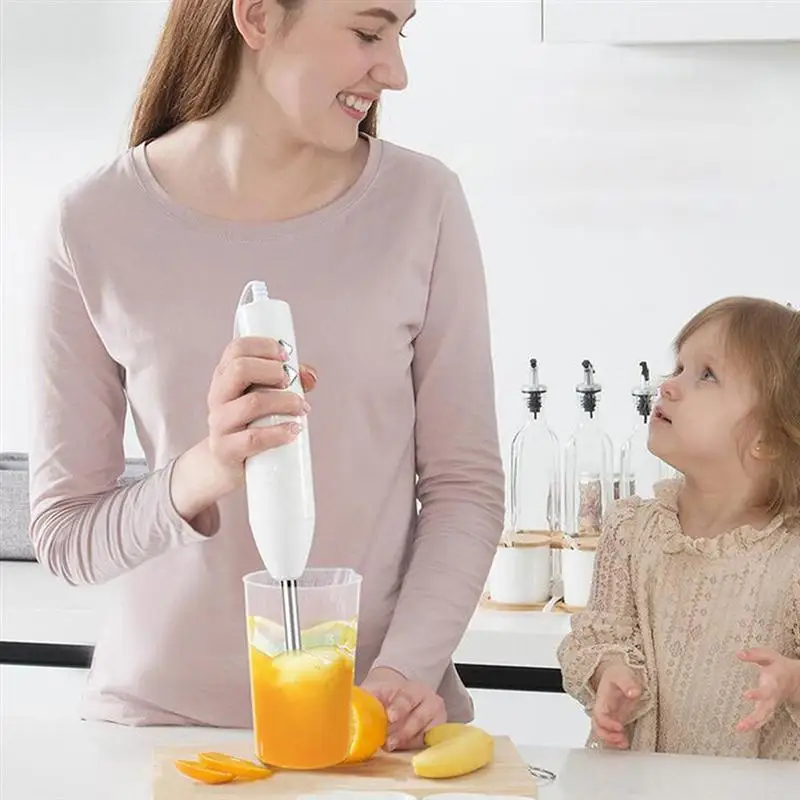 

1 Set Of Meat Grinder Mincing Tool Effortless Garlic Chopper Kitchen Tool (EU Plug, White)