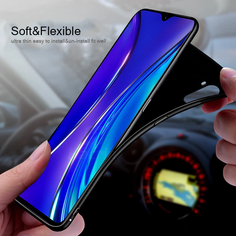 Чехол Hacrin для OPPO Realme X2 чехол из мягкого ТПУ ультра тонкая матовая задняя крышка XT X