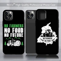 no farmers no food phone case for iphone 11 12 13 pro 13mini 11 pro max x xr xs max 7 8 plus 6s plus 6 6s 2020 se covers