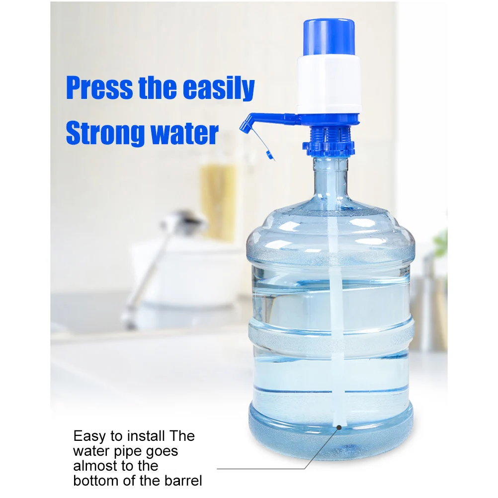 Портативный насос для бутылок с питьевой водой ручной съемный диспенсер