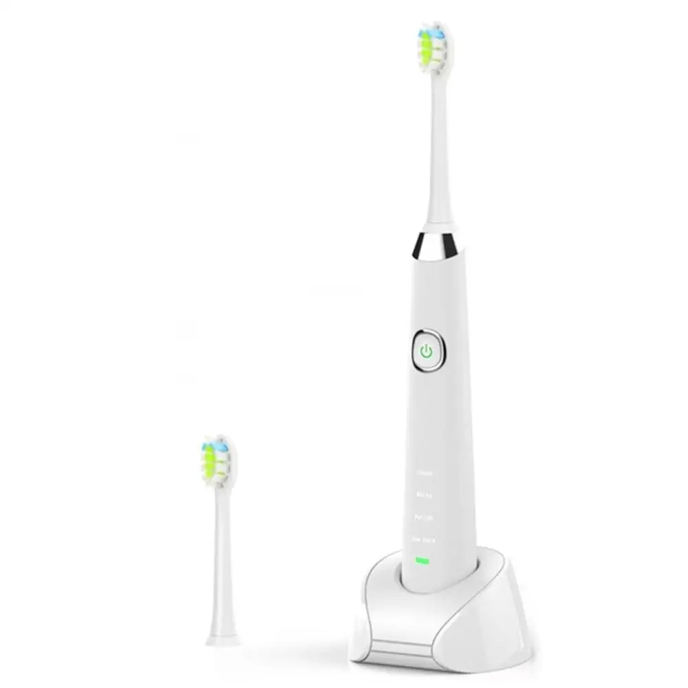 Портативная Умная Автоматическая звуковая электрическая зубная щетка 4 режима