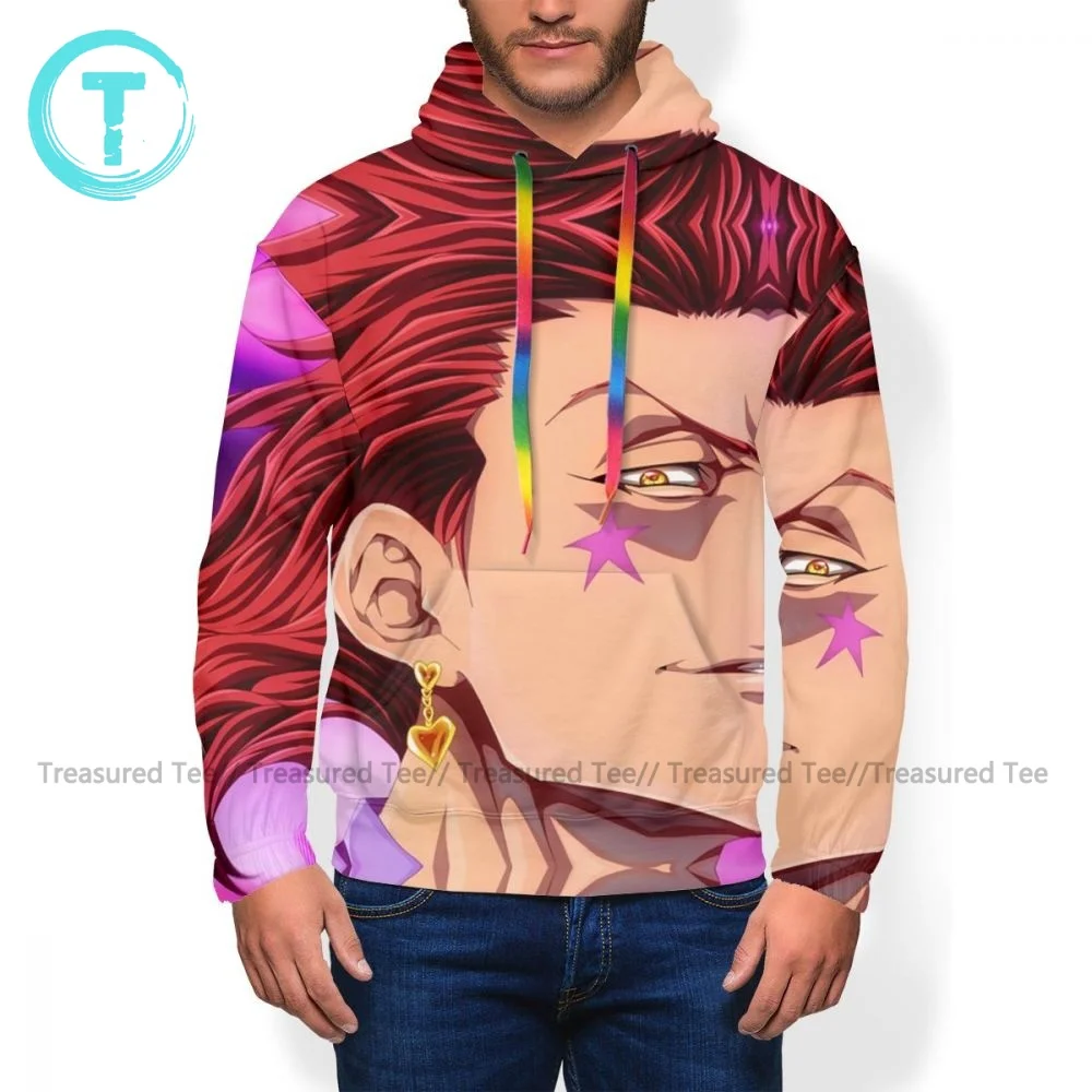 

Fashion Hisoka Hoodies Winter Polyester Hoodie Loose Long Sleeve Pullover Hoodie Men Oversized
