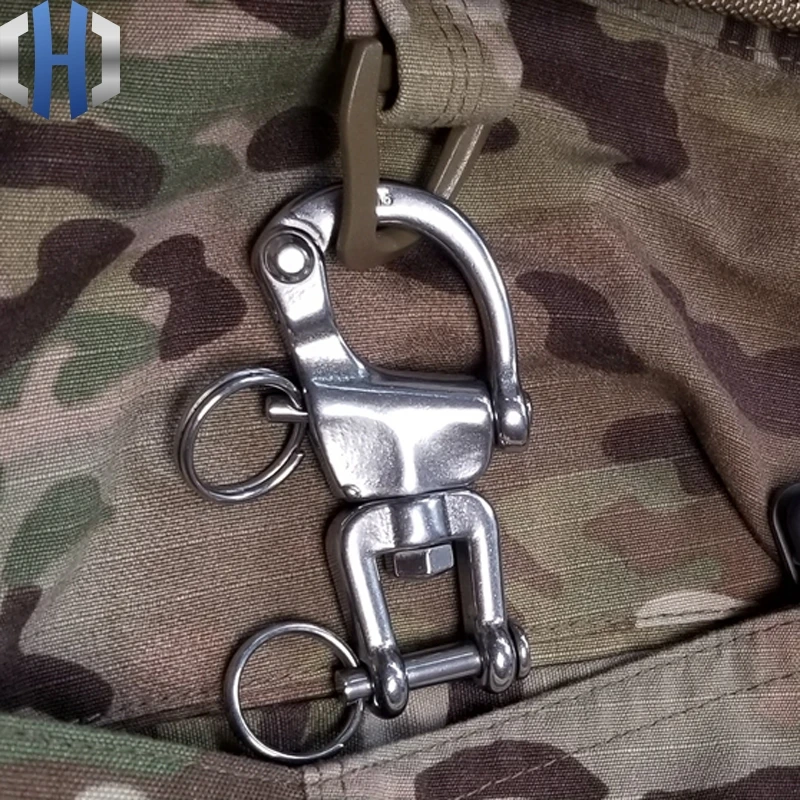 316 профессиональные карабины для альпинизма из нержавеющей стали Висячие пряжки EDC оборудование брелок