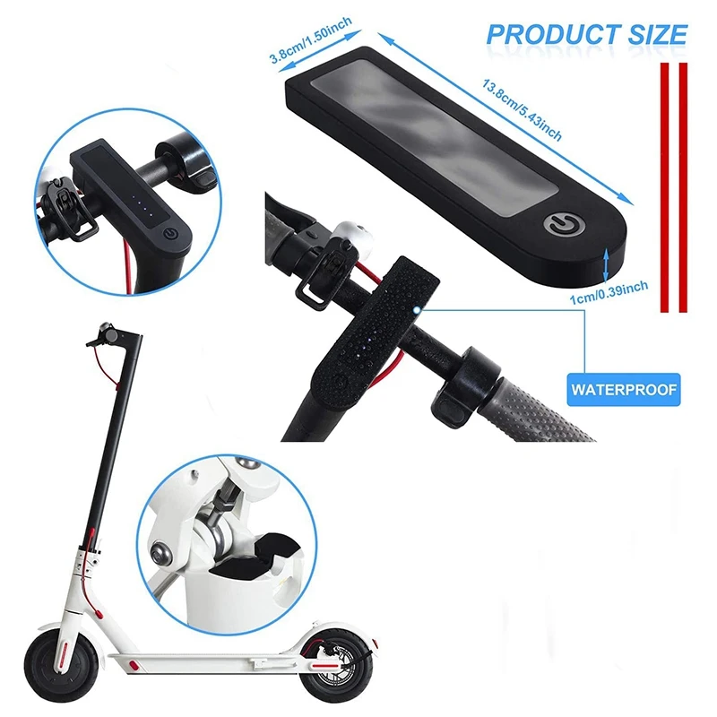 

Rear Fender Set&Rear Brake Light and Vibration Dampers and Silicone Cover,for Xiaomi M365/ M365 Pro Scooter Replacement