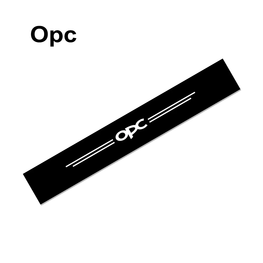 For OPC Автомобильные светоотражающие наклейки на лобовое стекло авто наклейки для Opel OPC Astra J H G K Insignia Corsa D B E Mokka Vectra B аксессуары - Название цвета: For OPC