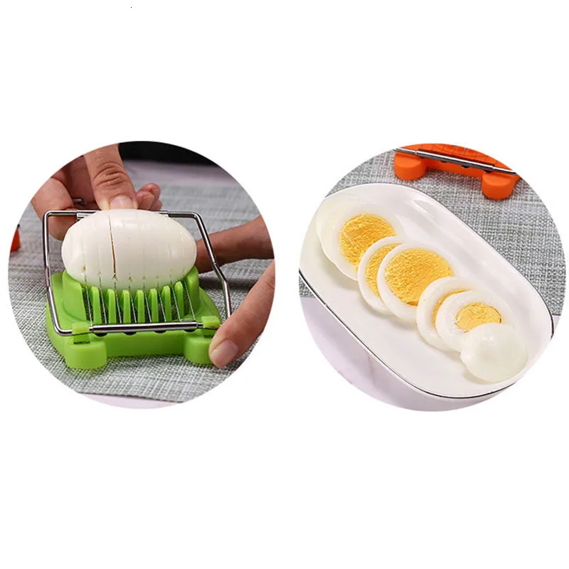 Ручная многофункциональная кухонная яичная ломтерезка для завтрака|Яйцерезки| |