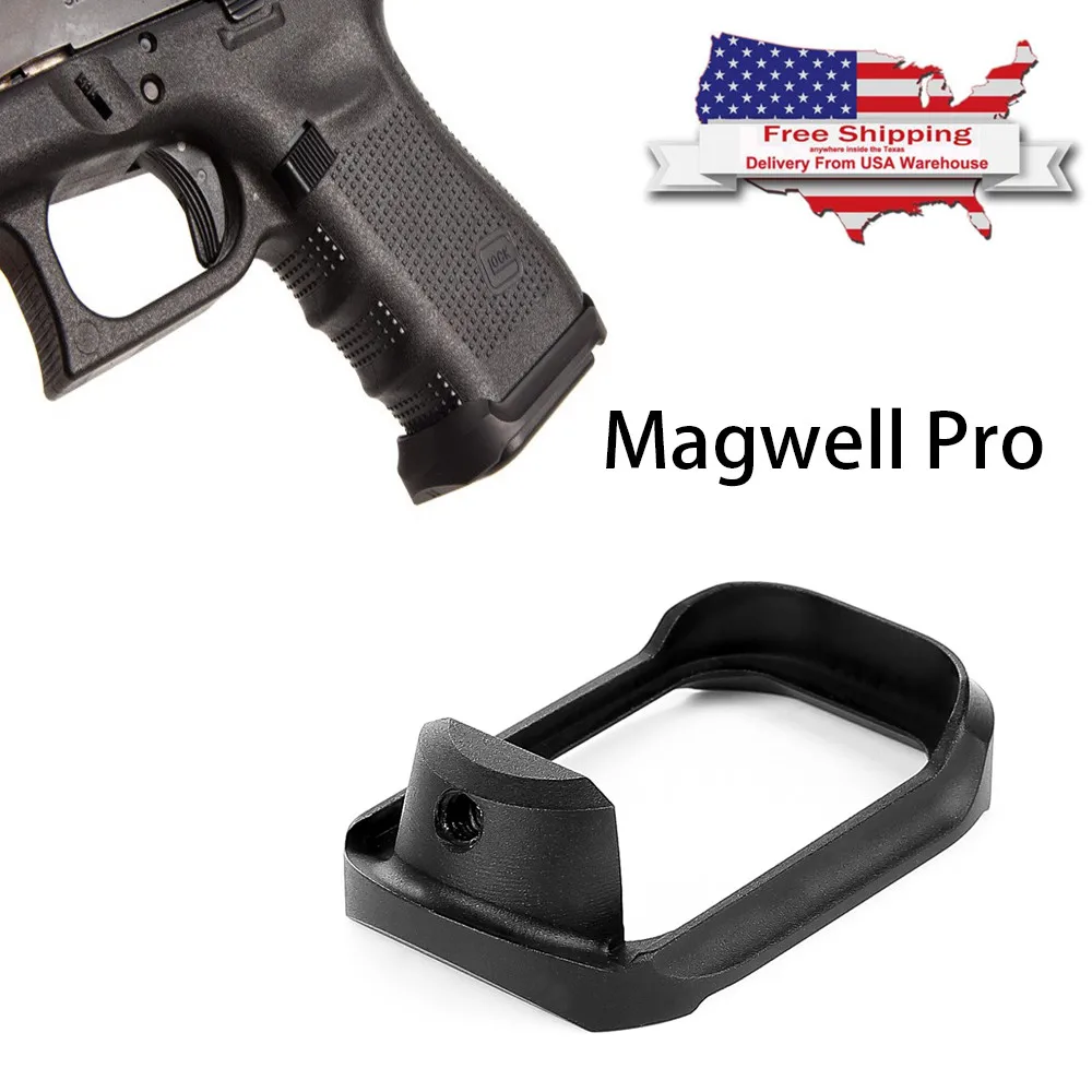 

Bugleman Glock PRO Aluminum MAGWELL for GEN 3 / 4 GLOCK 19 23 32 38