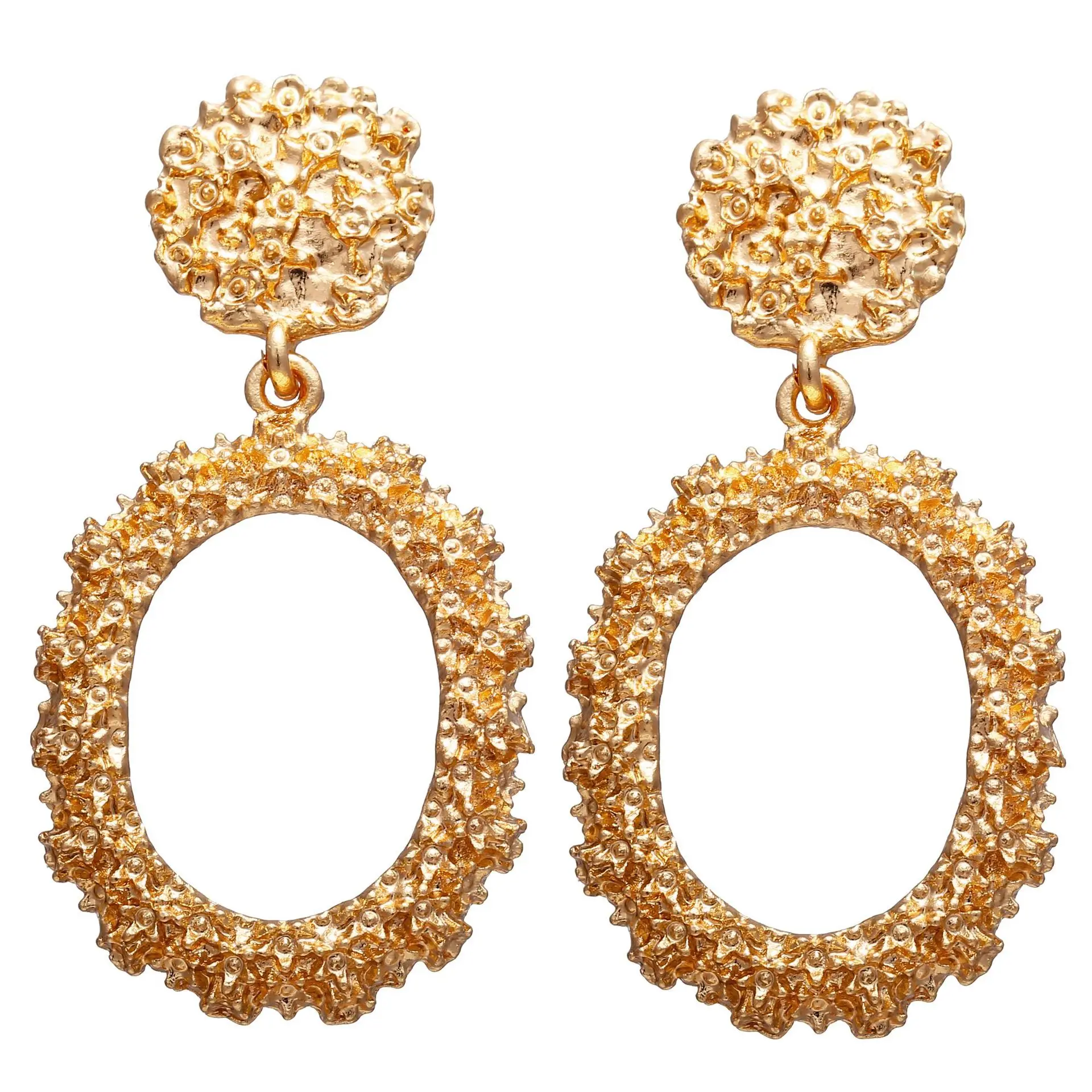 Модные серьги для женщин серьги-подвески из сплава с геометрическим рисунком