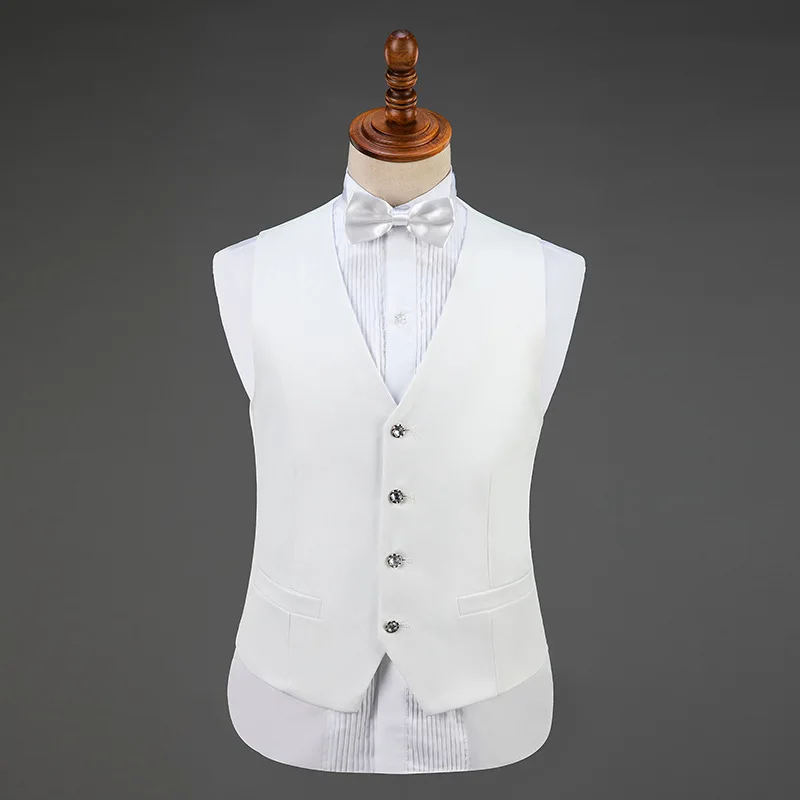 Модный мужской жилет роскошный свадебный для выпускного вечера однотонный