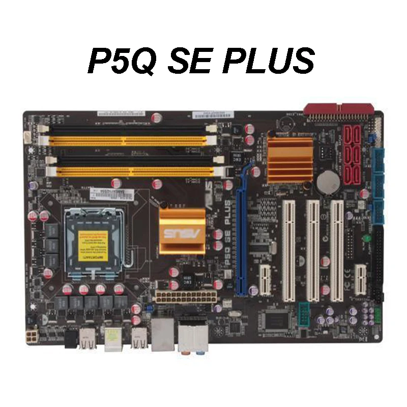 Материнская плата для настольного компьютера As us P5Q SE PLUS Core 2 Duo Quad DDR2 16G P45 Socket LGA 775