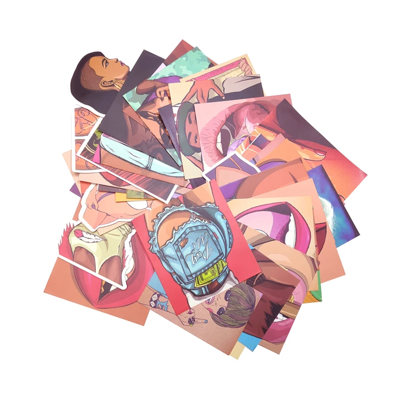 Наклейки с граффити для автомобиля 50 г стайлинга велосипеда мотоцикла телефона