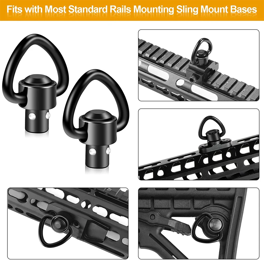 Сверхмощное поворотное Крепежное кольцо QD с нажимной кнопкой быстросъемное для