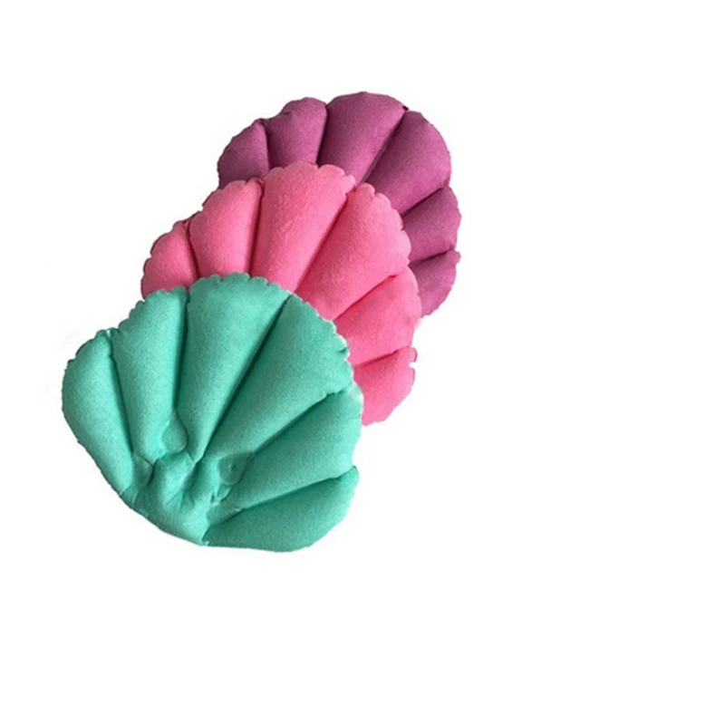 1 предмет Ванная комната Ванна надувная подушка в виде ракушки форме головы