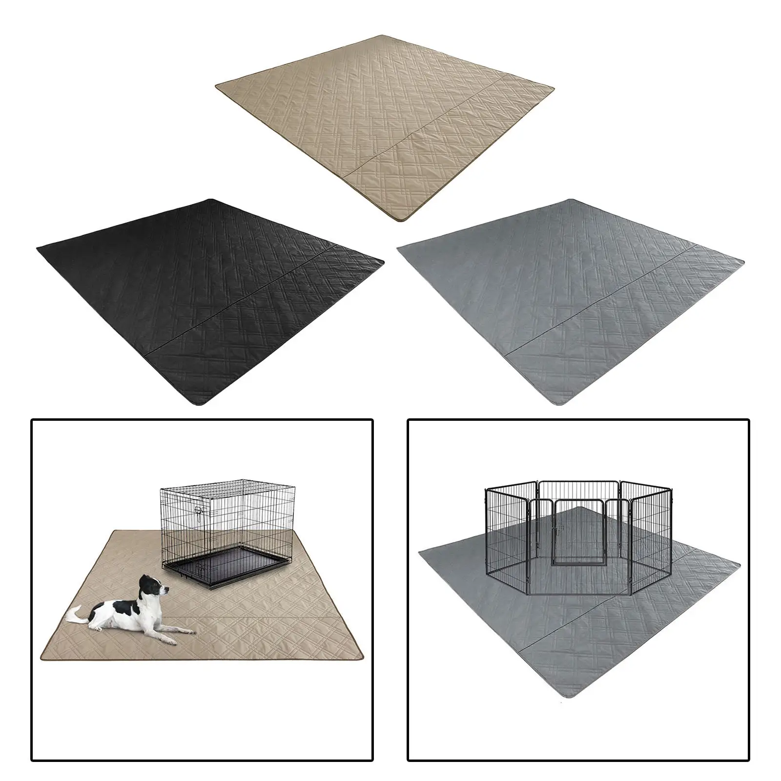

Pet Playpen mat Leak Proof Anti Dirty Floor Mats for Playpen Housebreaking Travel