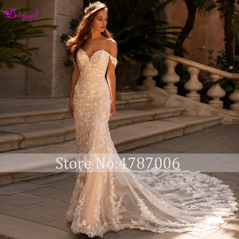 Detmgel очаровательное Милое Свадебное платье с открытой спиной и для русалки 2020