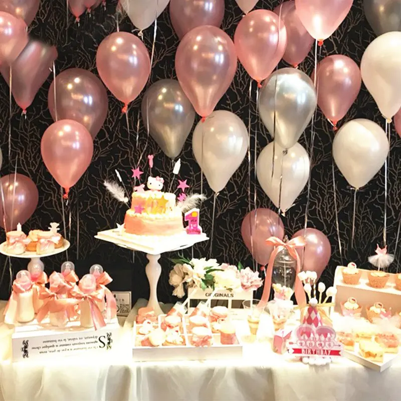 

10/20/30/50Pcs 10inch 1.5g Pearl Latex Balloons Happy Birthday Party Wedding Christmas Decorations Balloon Kids Air Balls Globos