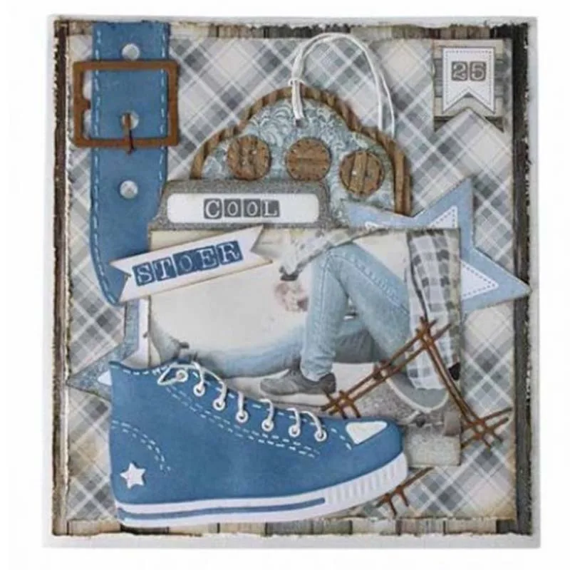 Обувные и этикетки металлические штампы для резки штампованные формы украшения