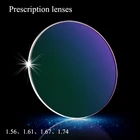 1,56 1,61 1,67 1,74 оптические линзы высокого разрешения с защитой от сисветильник, Линзы для очков по рецепту, тонкие оптические линзы для близорукости, гиперметропии