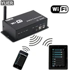 Новый DMX контроллер WiFi управляется системой Android или IOS Wifi многоточечный контроллер WF310 DMX 512 сигнал DJ оборудование